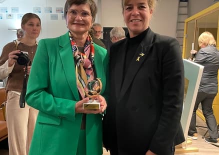 Preisverleihung Solarpreis 2025 Mona Neubaur